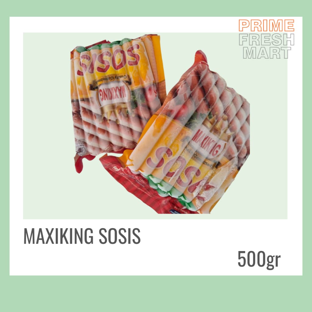 Maxiking Sosis Kemasan  500gr