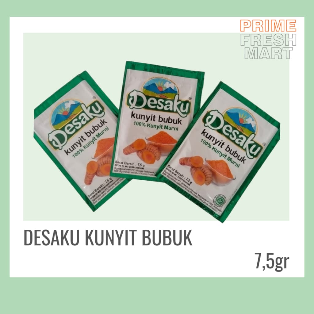 Desaku Kunyit Bubuk Kemasan  5gr
