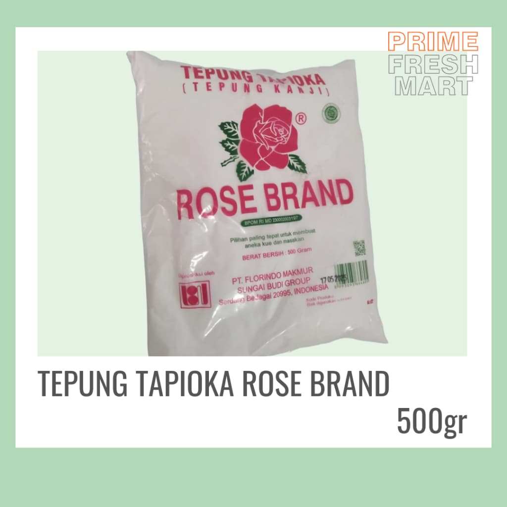 Aneka Tepung Rose Brand 500gr - Tapioka, Beras, Ketan - foto 4