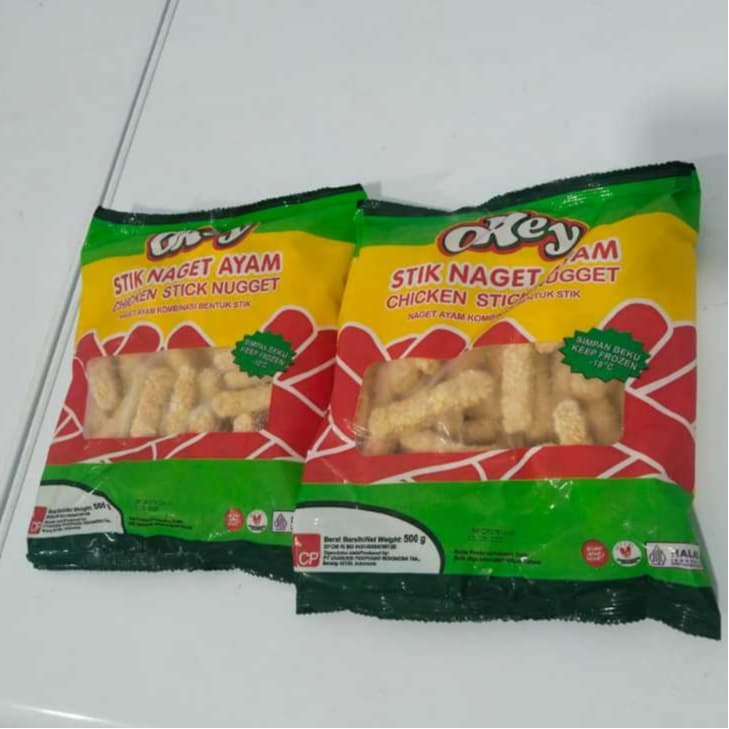 Okey Nugget Ayam Kombinasi 500gr | Naget Stik - foto 2