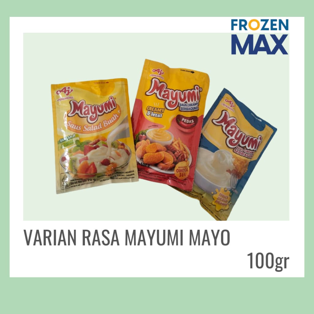 Mayumi Mayonaise Saus Mayo Kemasan  100gr