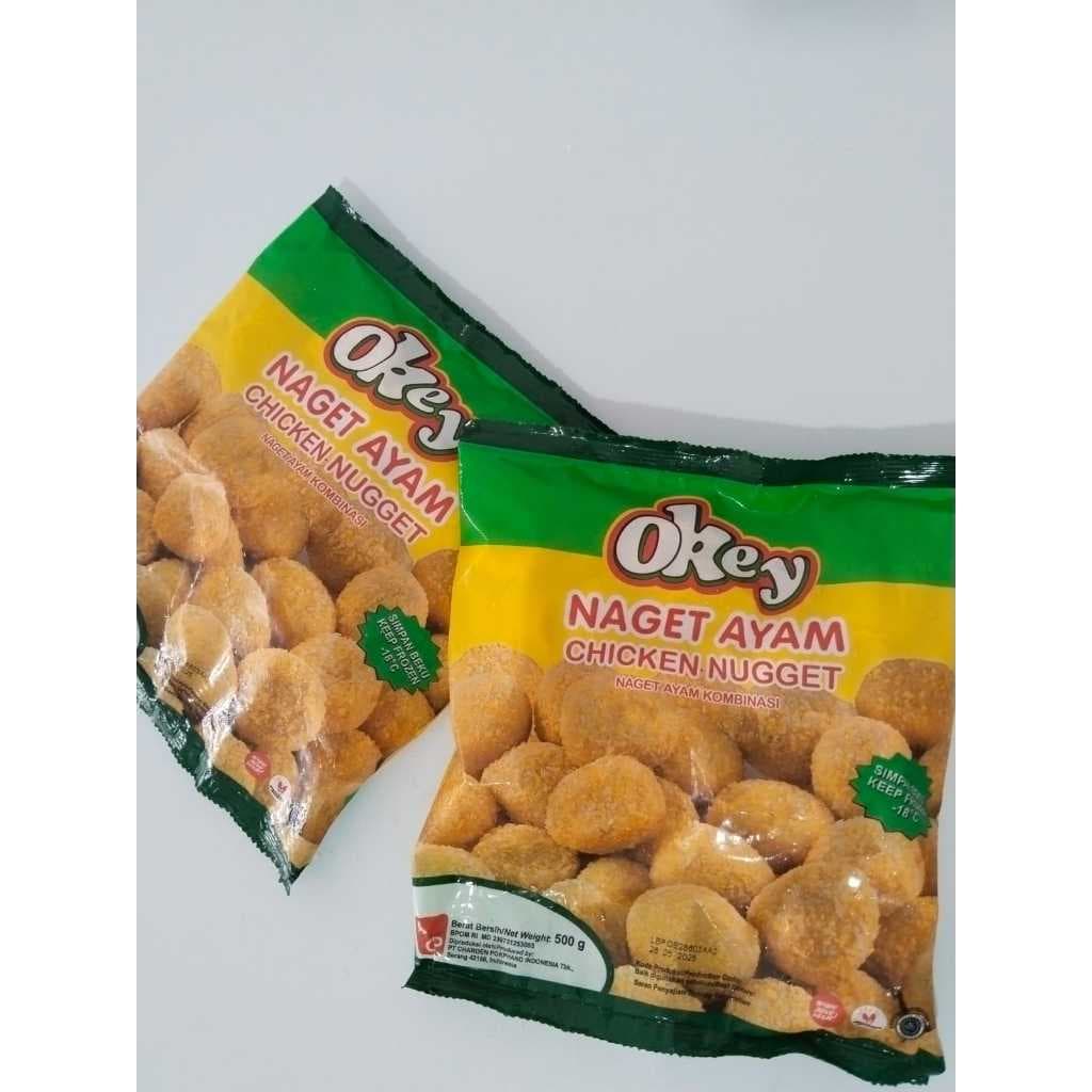 Okey Nugget Ayam Kombinasi 500gr | Naget Coin - foto 3