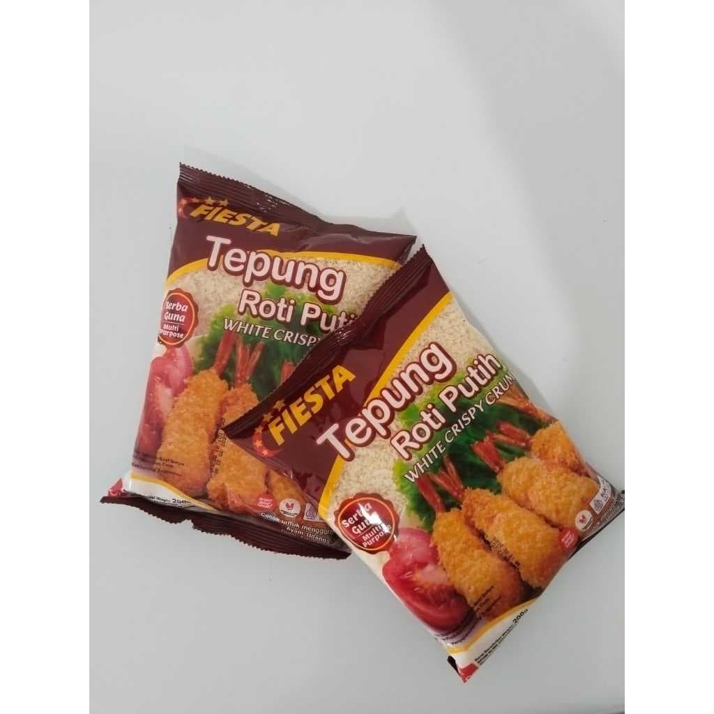 Fiesta Tepung Roti Putih Bread Crumb kemasan 200gr - foto 2