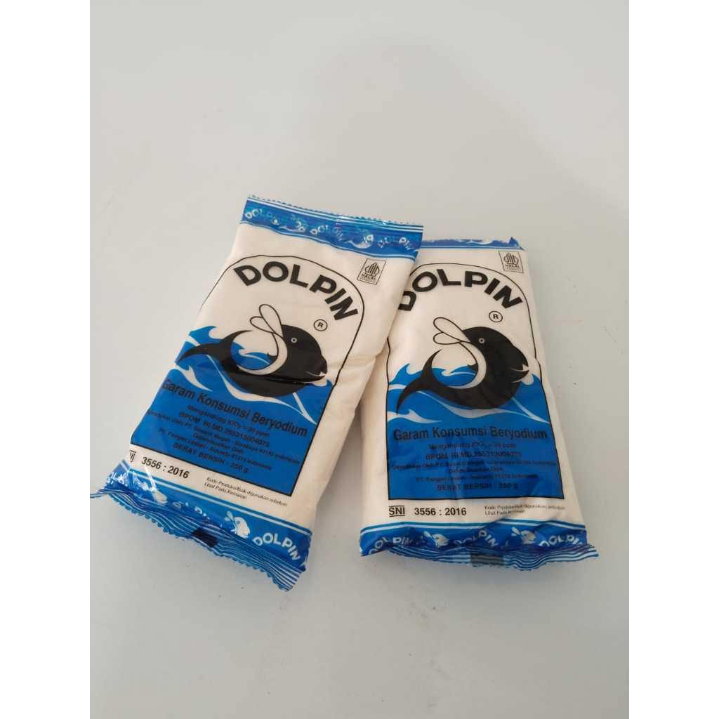 Dolpin Garam Dapur Beryodium 250gr - foto 2