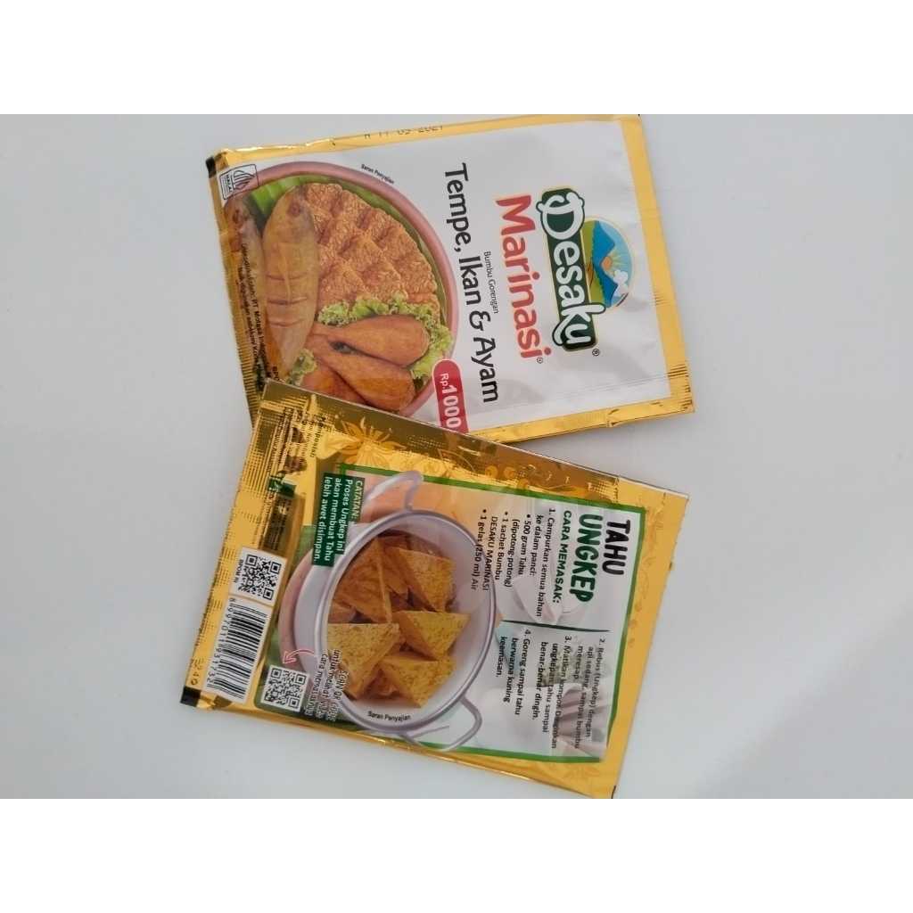 Desaku Marinasi Tempe ,Ikan, Ayam Kemasan  15gr - foto 3
