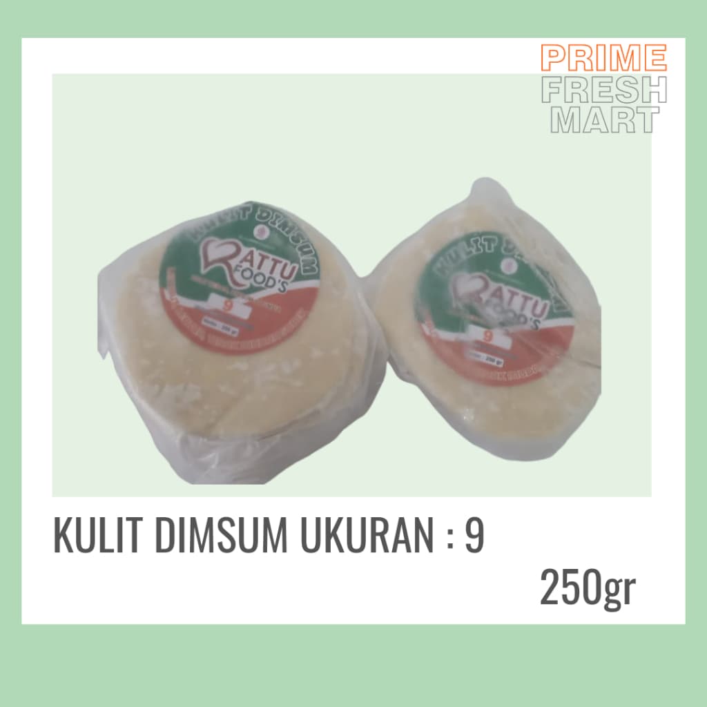 Aneka Kulit Dimsum Ukuran  7cm dan 9cm