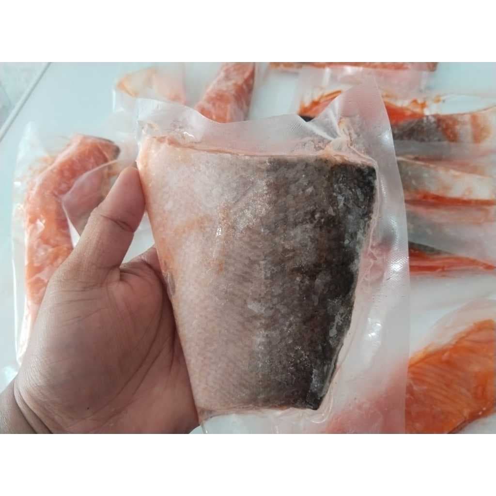 Ikan Salmon Cut Salmon Potongan Tanpa Tulang Pin Bone - foto 4