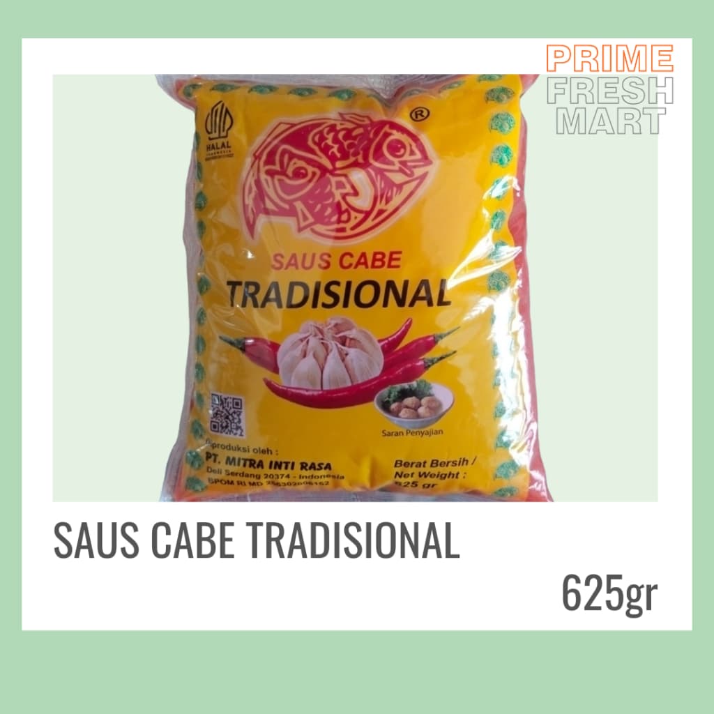 Saus Cabe Tradisional Kemasan  625gr