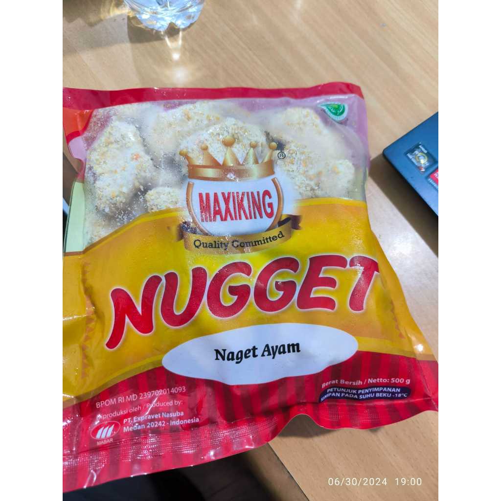 Maxiking Nugget Ayam Stick & Coin 500gr - foto 3