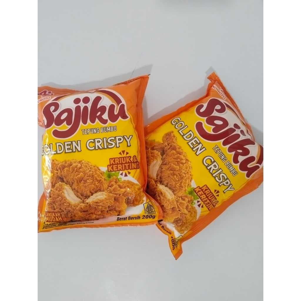 Sajiku Tepung Bumbu Golden Crispy Kemasan 200gr - foto 3