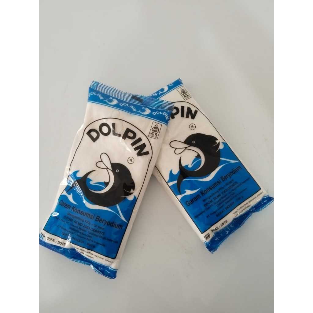 Dolpin Garam Dapur Beryodium Kemasan 500Gr - foto 2