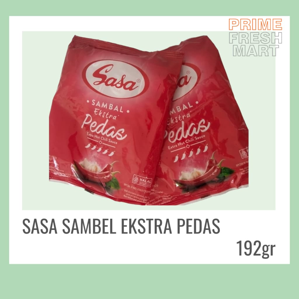 Sasa Saus Sachet - Sambal Pedas dan Extra Pedas - foto 5