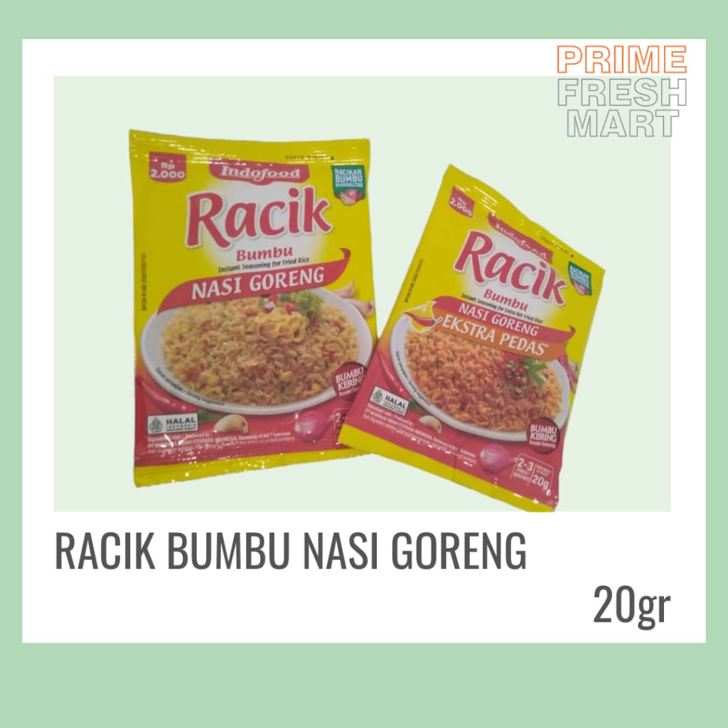 Aneka Rasa Bumbu racik Nasi Goreng Kemasan 20gr