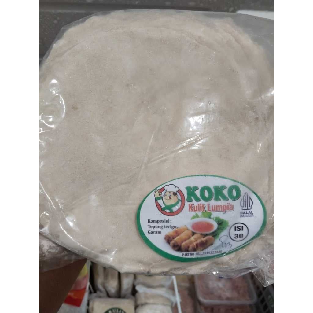 Kulit Lumpia Kulit Pisang Coklat Kulit Lumpia Bulat Petak - foto 3