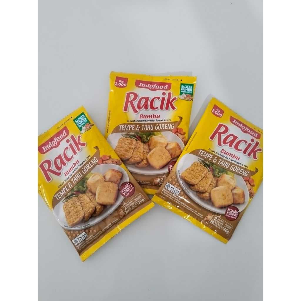 Indofood Racik Tempe Dan Tahu Goreng Kemasan 20gr - foto 2