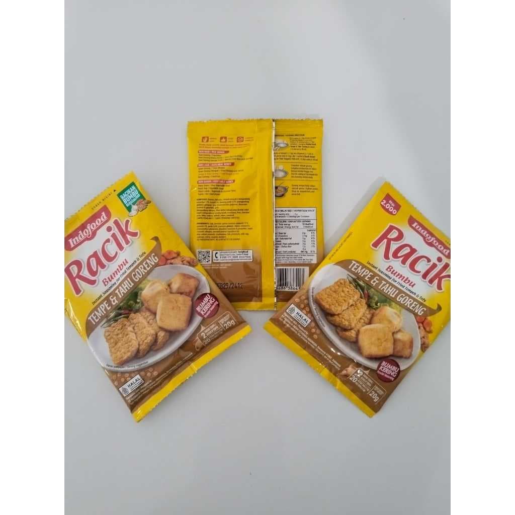 Indofood Racik Tempe Dan Tahu Goreng Kemasan 20gr - foto 3