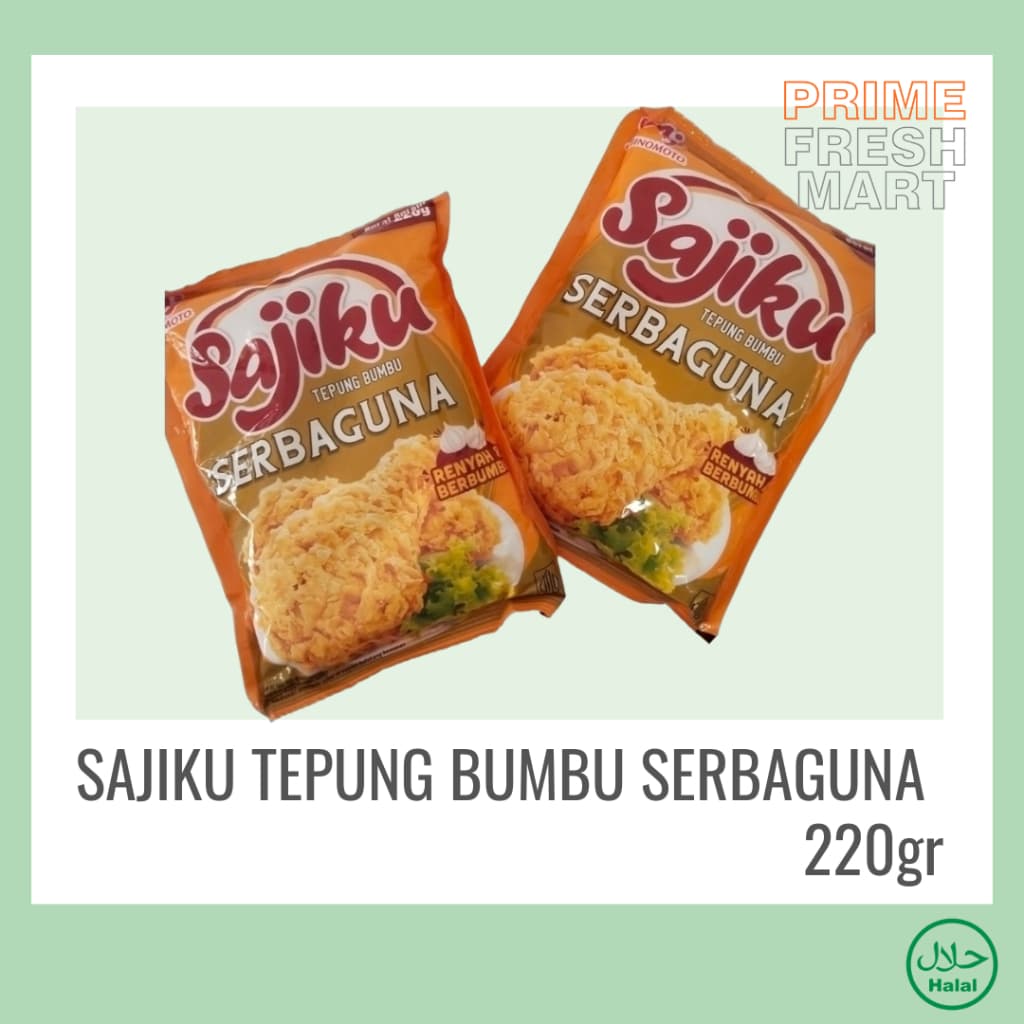 Sajiku Tepung Bumbu Serbaguna Kemasan  220gr