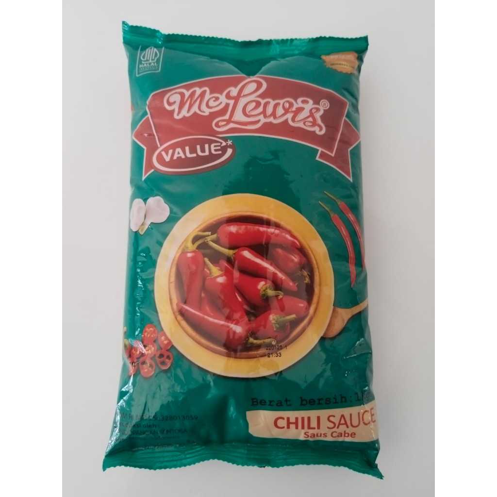 Mc Lewis Chili Sauce Kemasan  1kg - foto 2