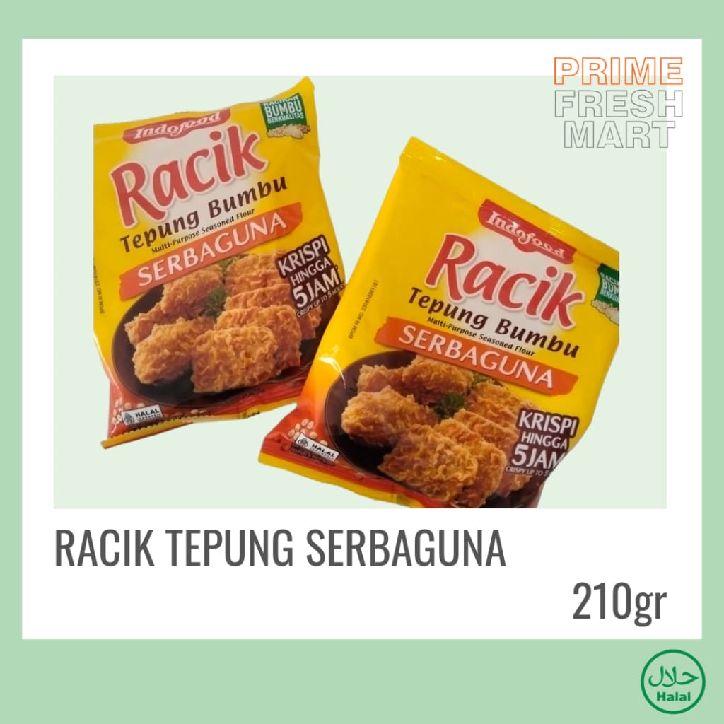 Indofood Racik Tepung Bumbu Serbaguna Kemasan 210gr