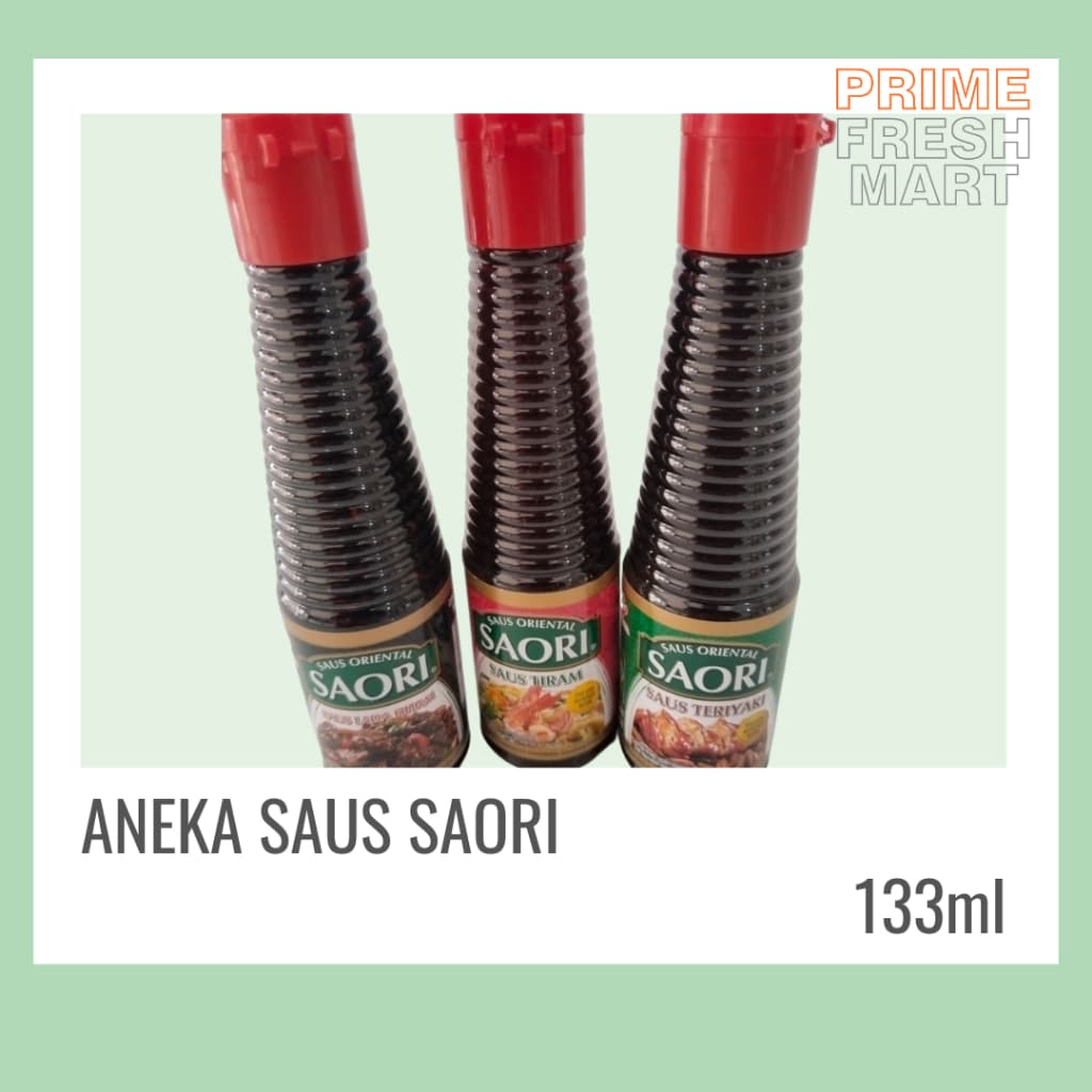 Aneka Saus Saori Botol 133ml