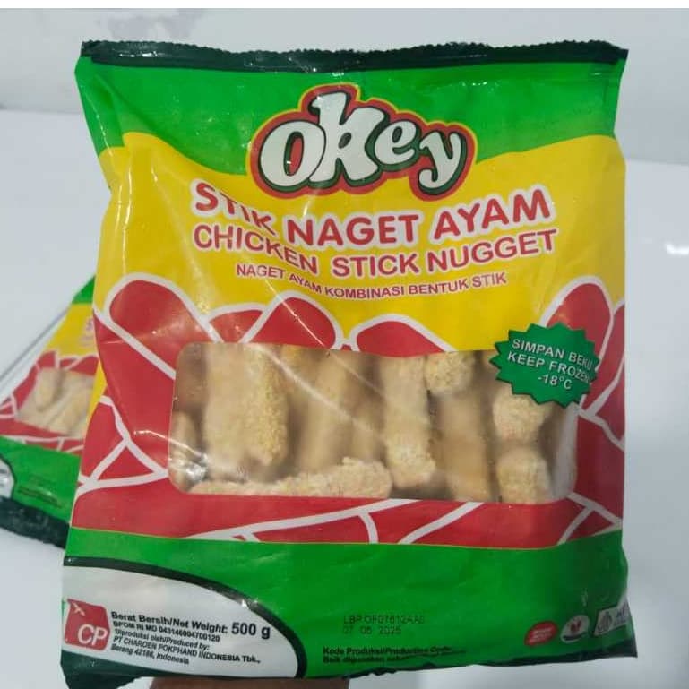 Okey Nugget Ayam Kombinasi 500gr | Naget Stik - foto 3
