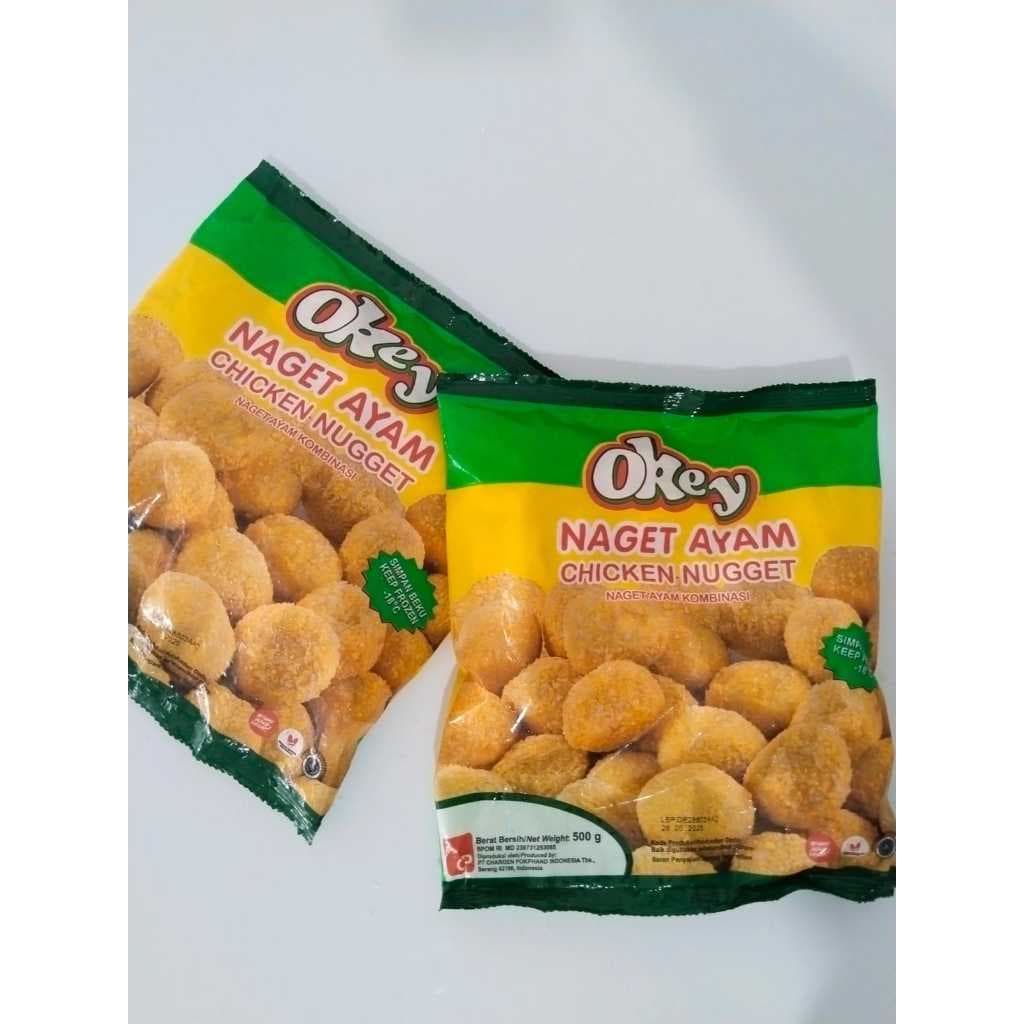 Okey Nugget Ayam Kombinasi 500gr | Naget Coin - foto 2