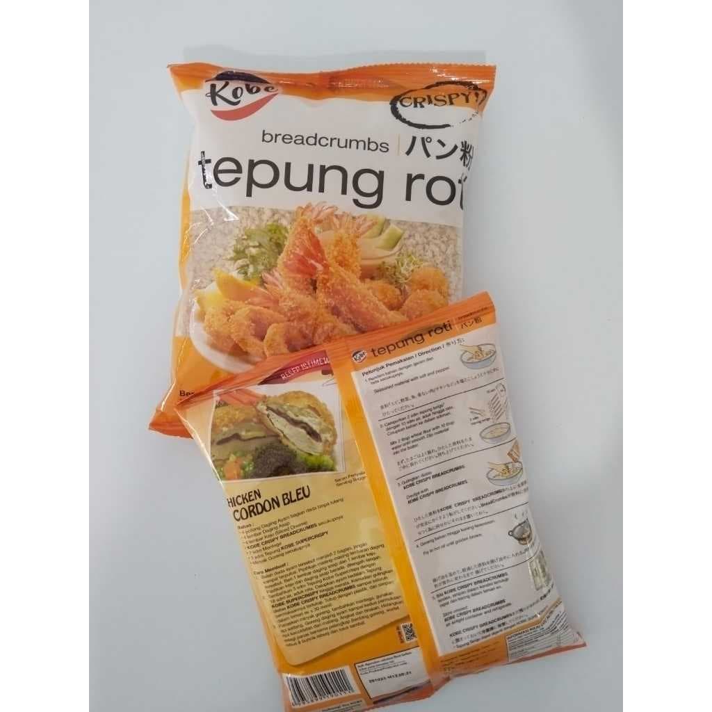 Kobe Tepung Roti Putih Bread Crumb Putih Kemasan 200gr - foto 2
