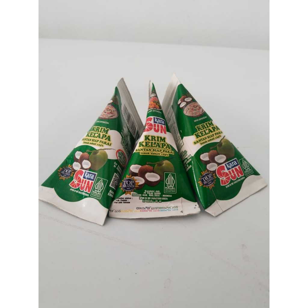 Santan Kara Instant - Sun kara - Sasa Santan Kelapa 65ml - foto 2