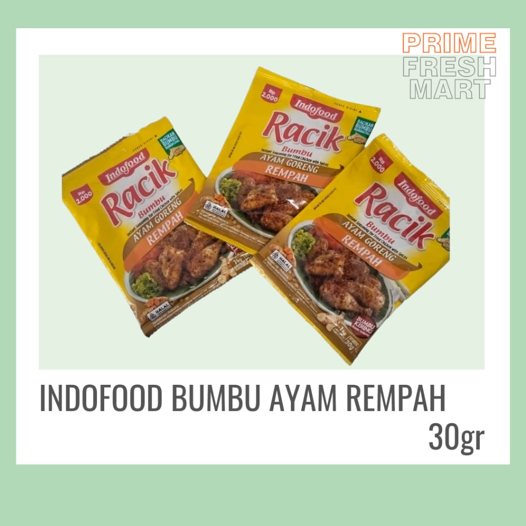 Indofood Racik Bumbu Ayam Goreng Rempah Kemasan  30gr