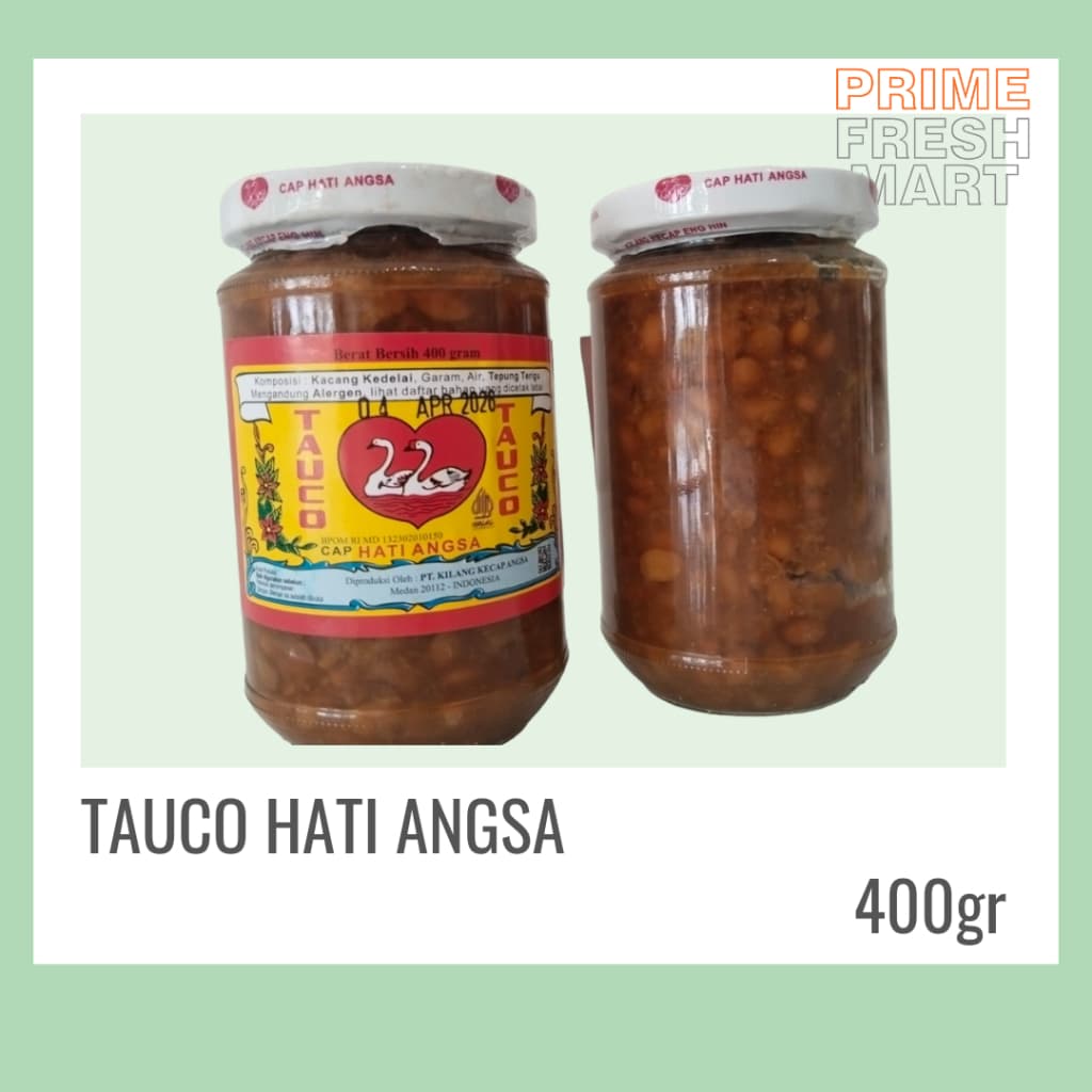 Tauco Cap Hati Angsa Kemasan Botol 400gr