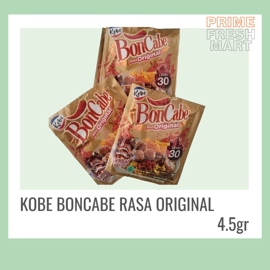 Kobe Boncabe Level 30 Dan 50Kemasan Sachet