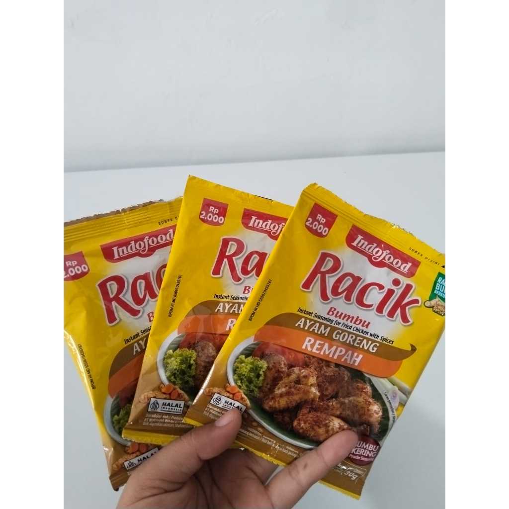 Indofood Racik Bumbu Ayam Goreng Rempah Kemasan  30gr - foto 3