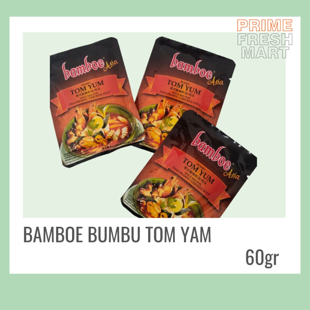Bamboe Bumbu Tom Yum Kemasan  60gr