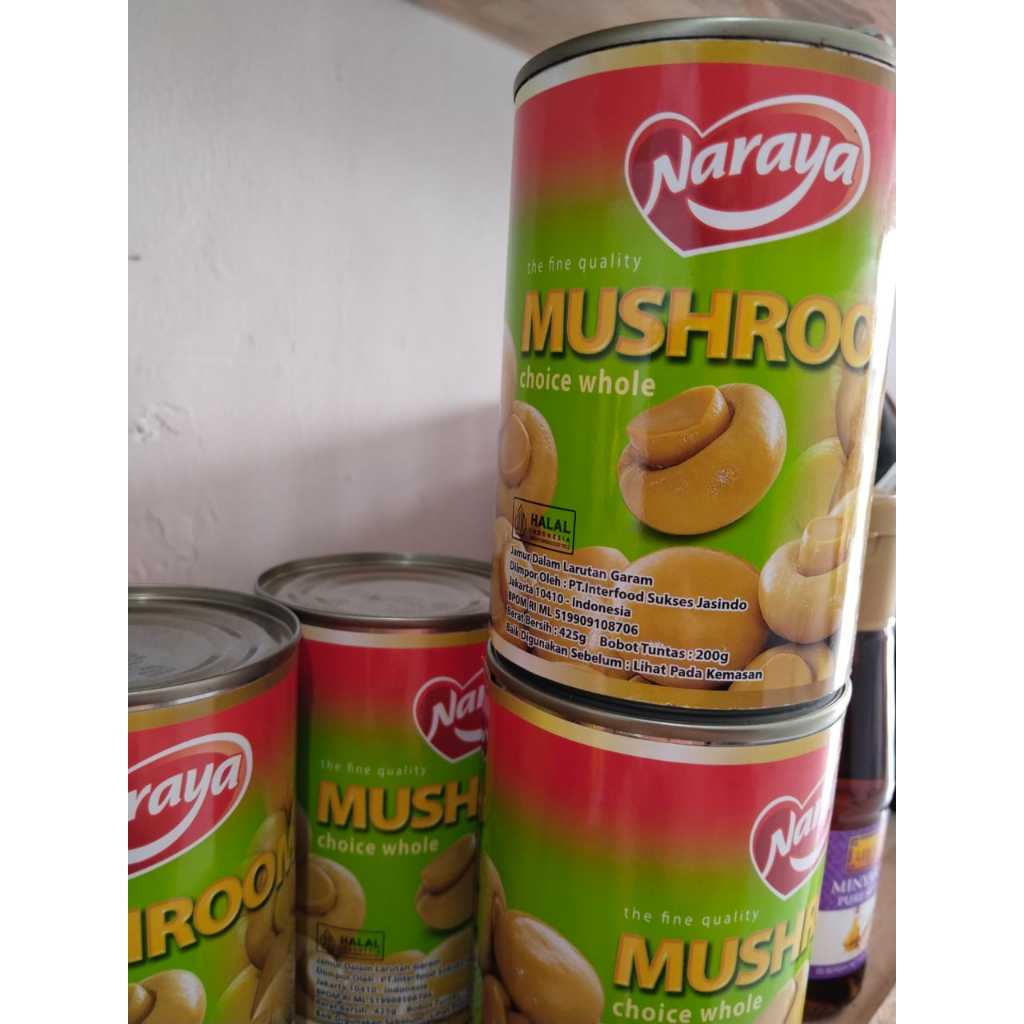 Naraya Mushroom Jamur - Kernel Corn Jagung Kaleng 425gr - foto 2