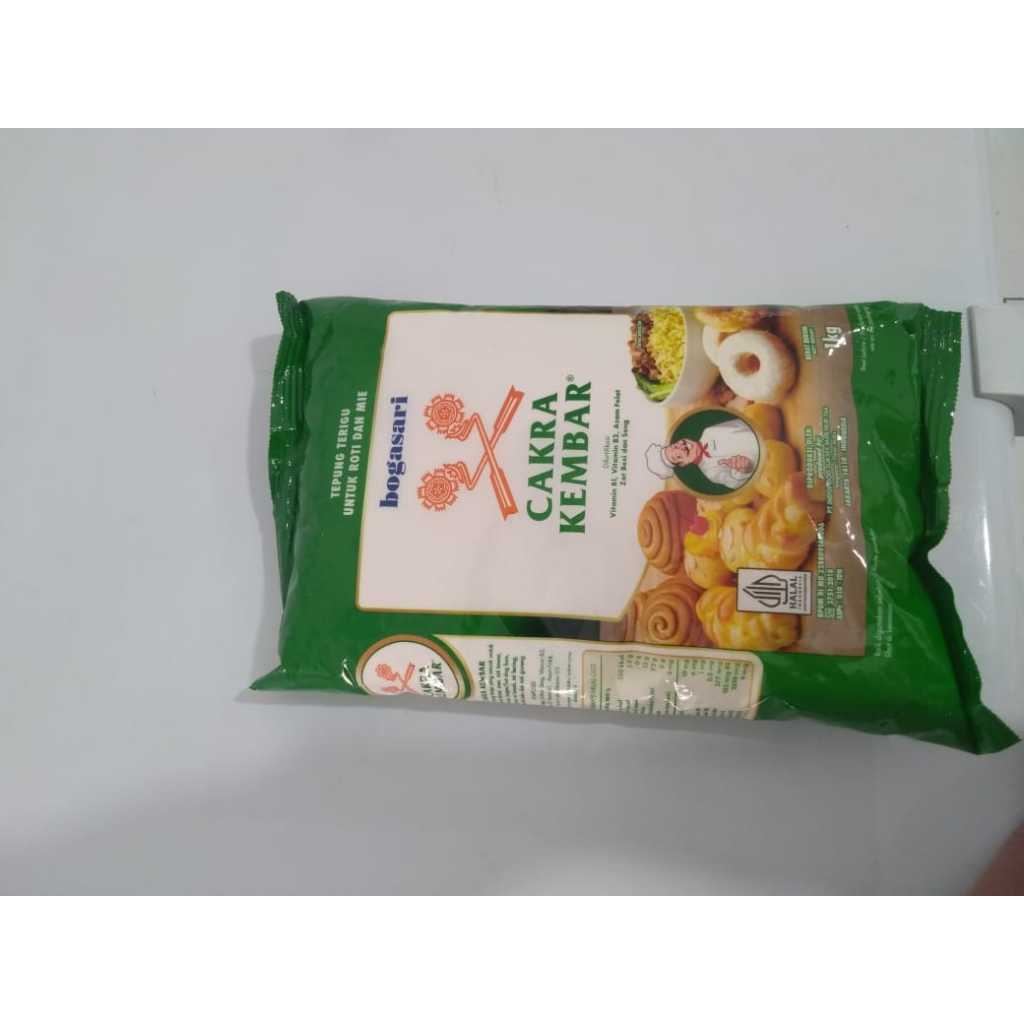 Tepung Terigu Cakra Kembar Kemasan  1kg - foto 2