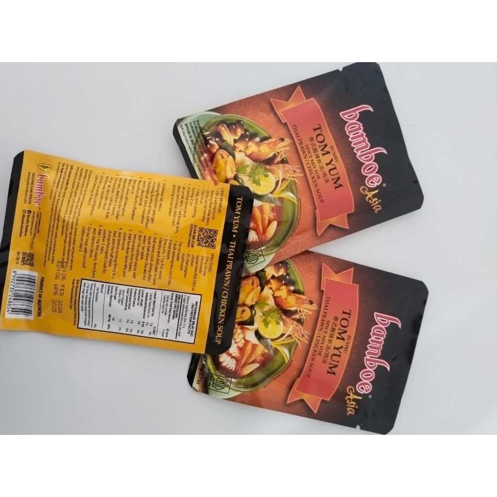 Bamboe Bumbu Tom Yum Kemasan  60gr - foto 3