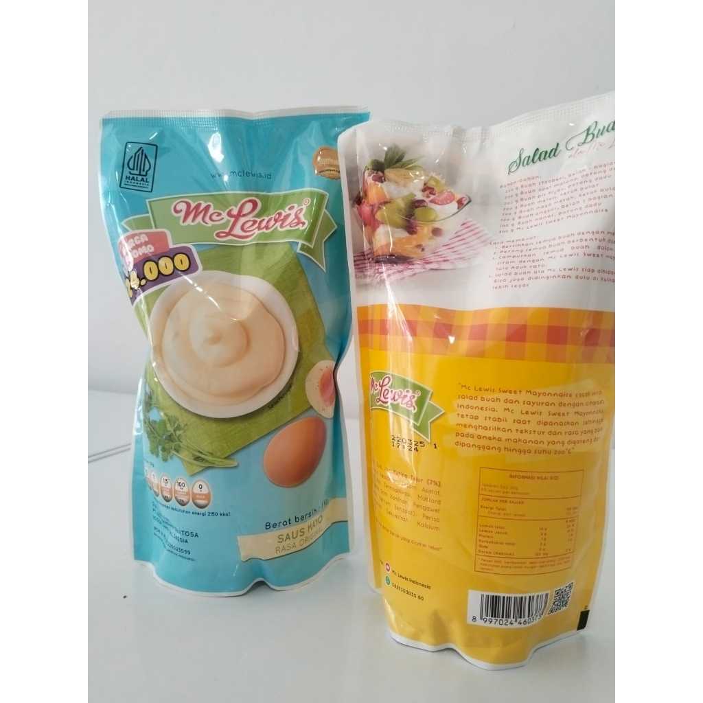Mc Lewis Saus Mayo Original Kemasan  1kg - foto 2
