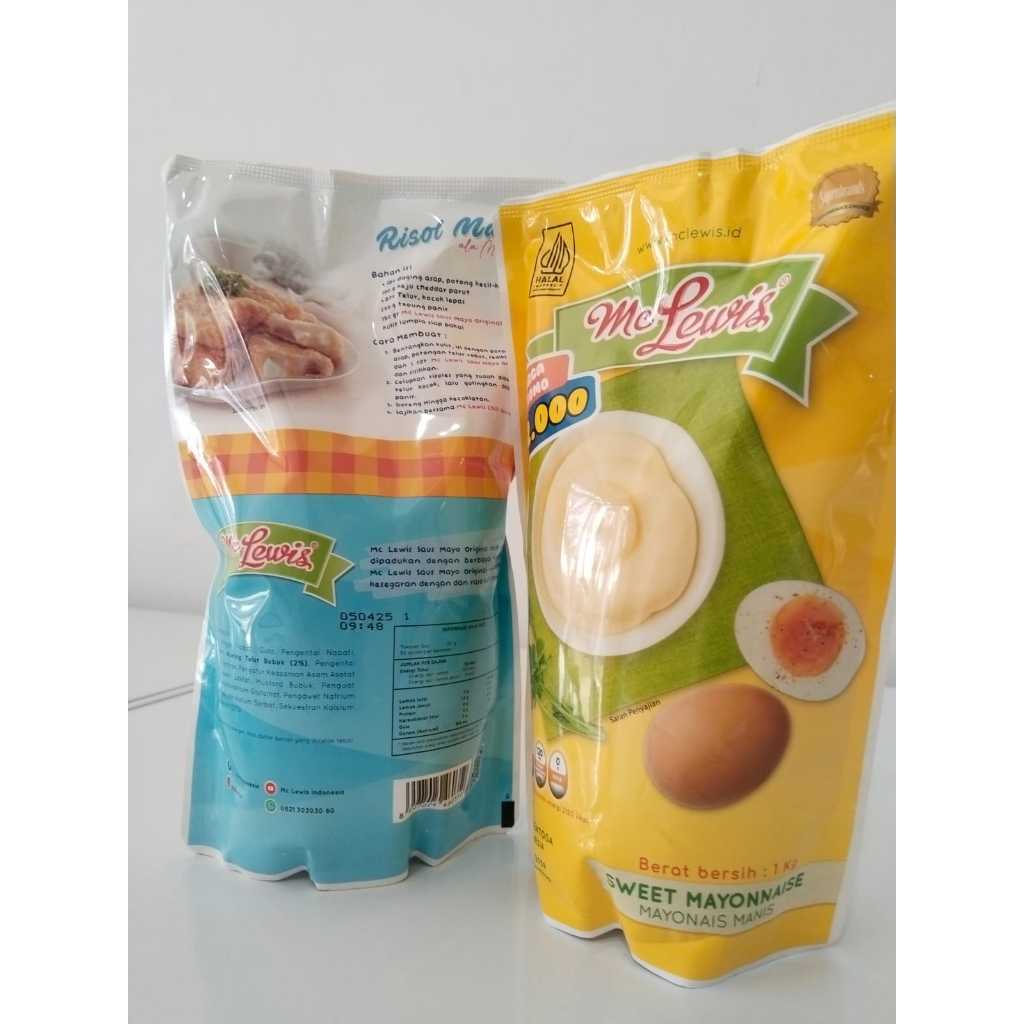 Mc Lewis Saus Mayo Original Kemasan  1kg - foto 3
