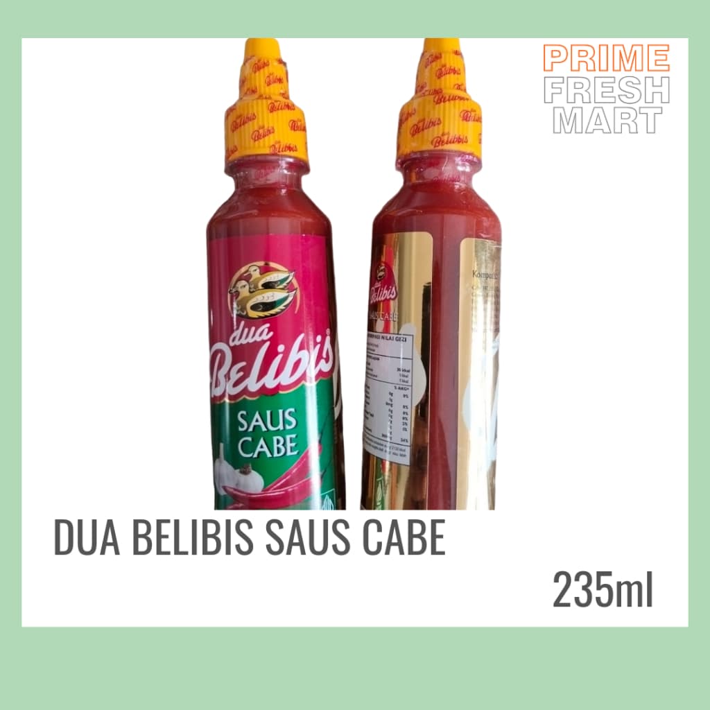 Dua Belibis Saus Cabe Kemasan  235ml