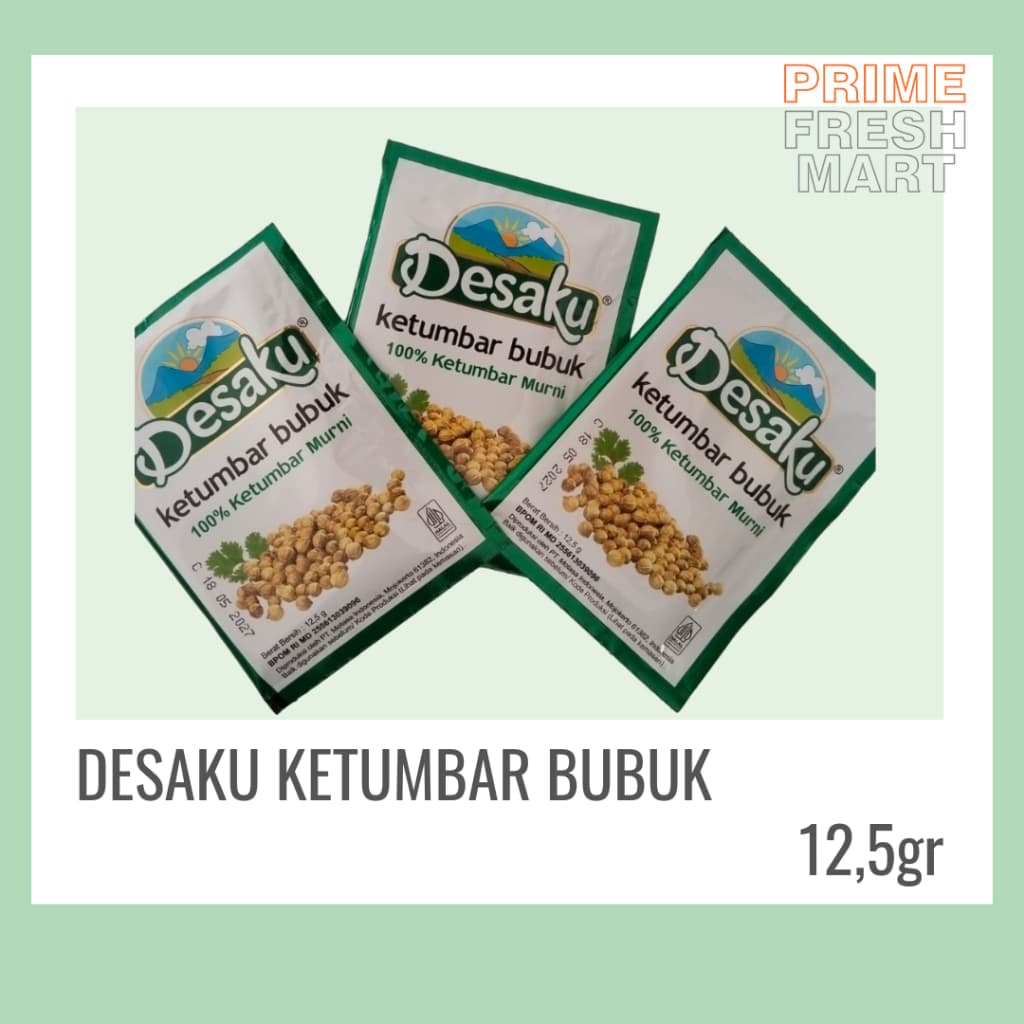 Desaku Ketumbar Bubuk Kemasan 12.5gr