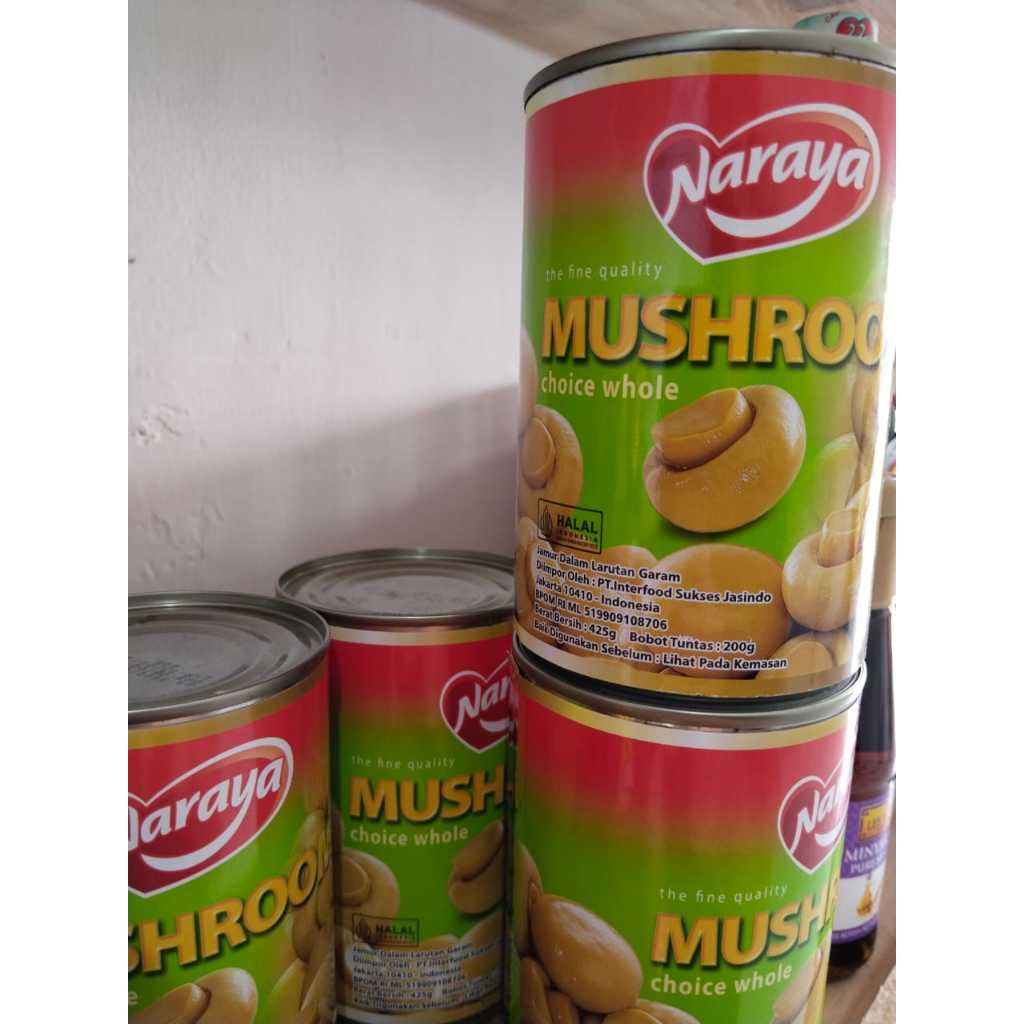 Naraya Mushroom Jamur - Kernel Corn Jagung Kaleng 425gr - foto 3