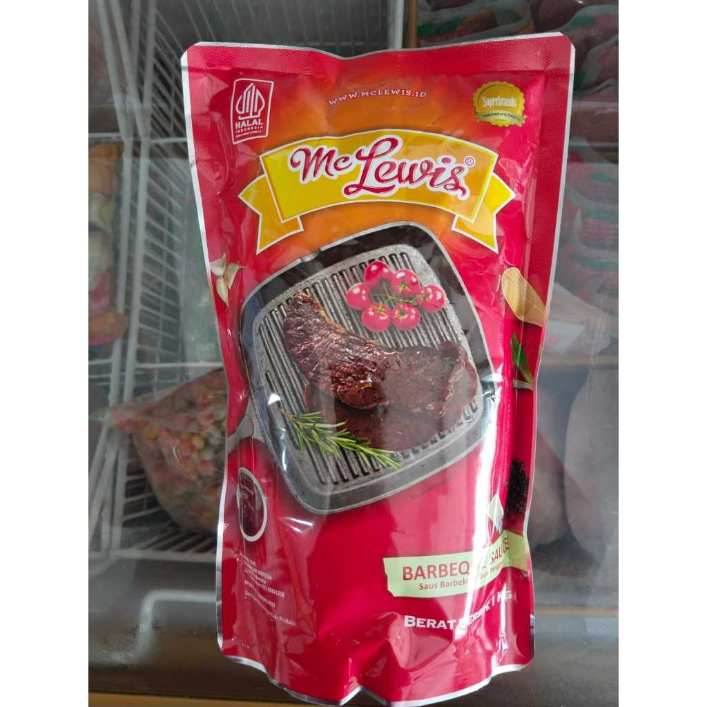Mc Lewis Saus Barbeque (BBQ) Kemasan  1kg - foto 2