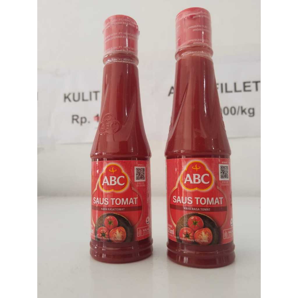 Aneka Saus Cabe Saus Tomat Botol 135ml | Saus Botol Kecil - foto 4