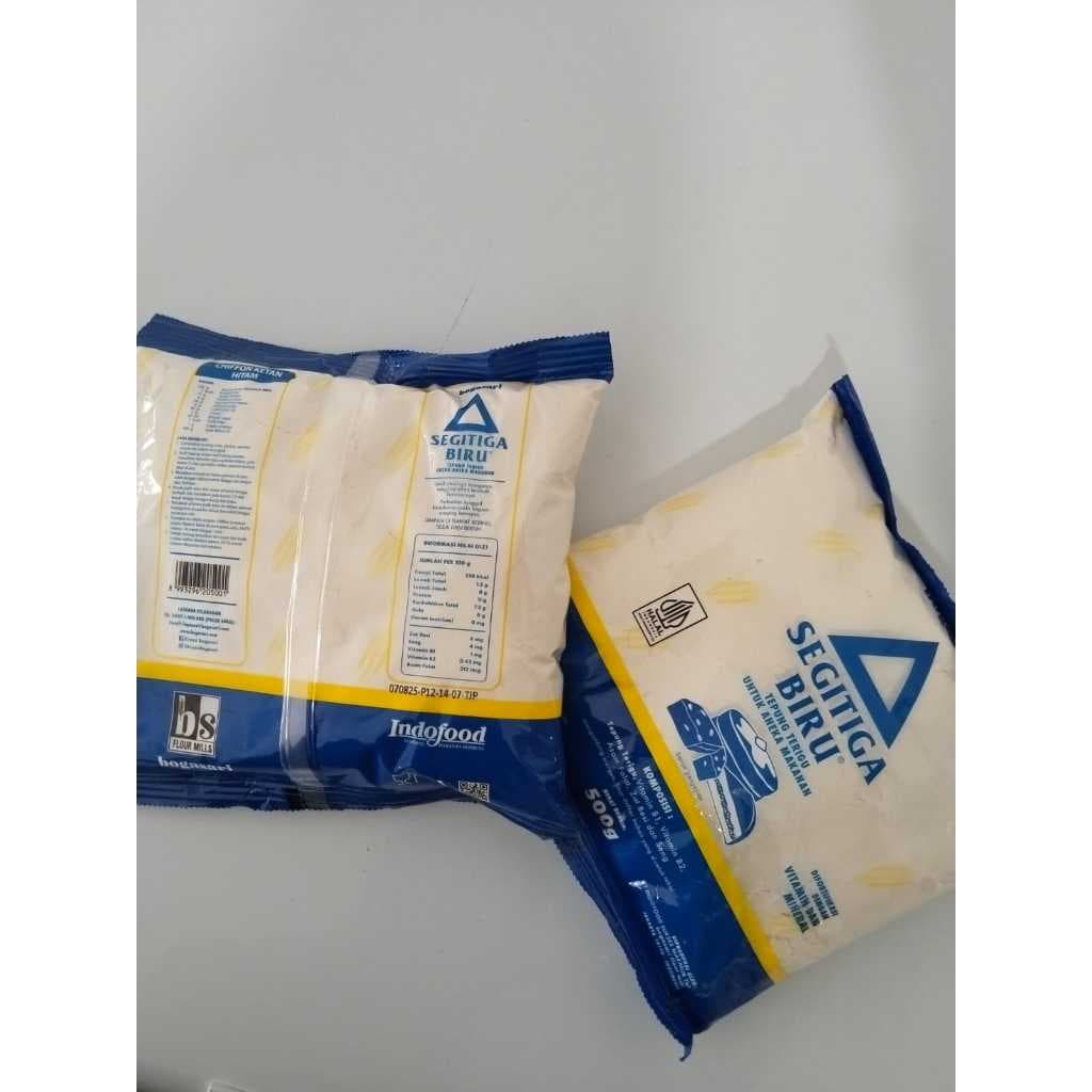 Segitiga Biru Tepung Protein Sedang Kemasan  500gr - foto 2