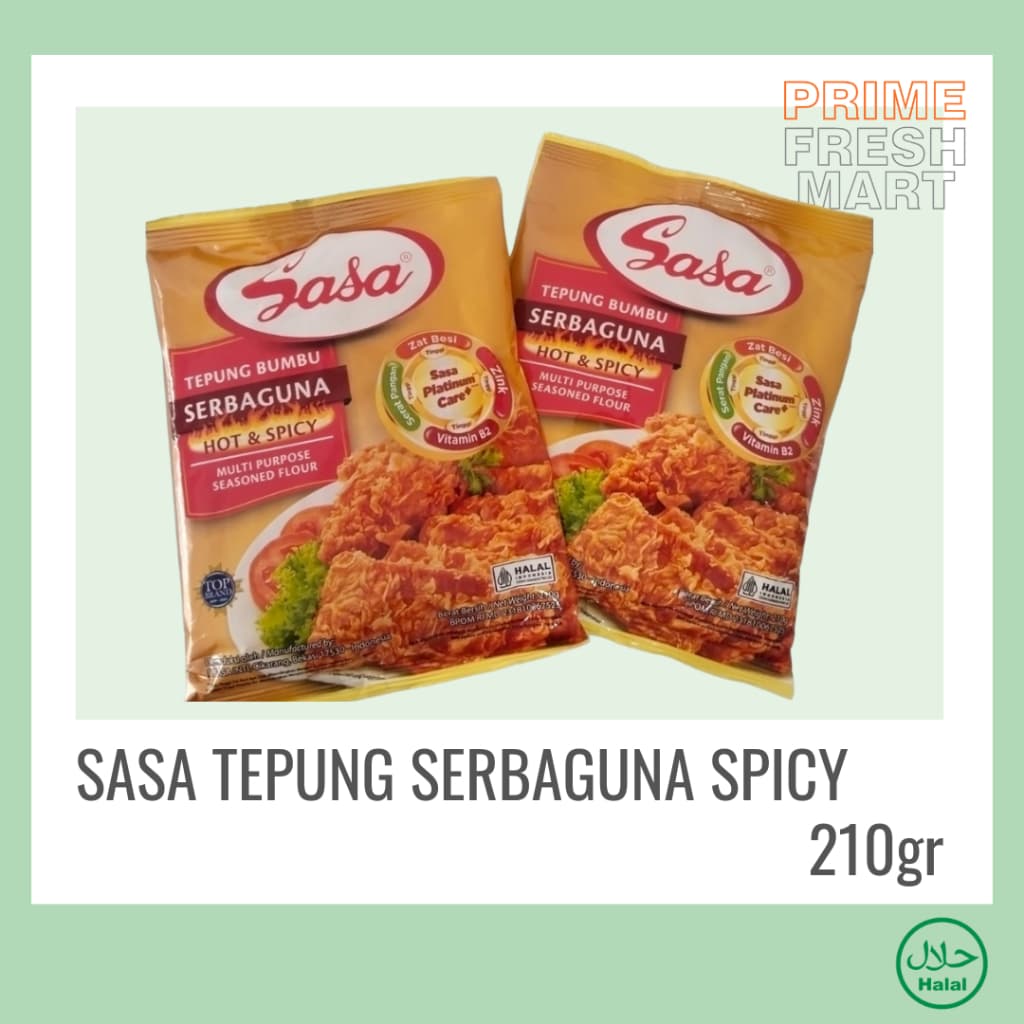 SasaTepung Bumbu Serbaguna Hot Spicy | Sasa Hot Spicy
