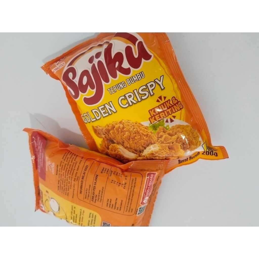 Sajiku Tepung Bumbu Golden Crispy Kemasan 200gr - foto 2