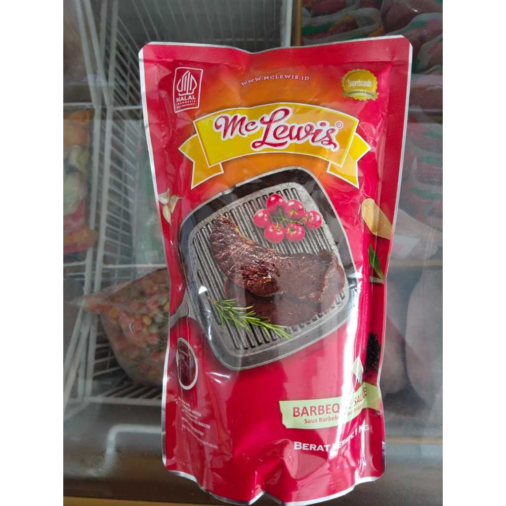 Mc Lewis Saus Barbeque (BBQ) Kemasan  1kg - foto 3