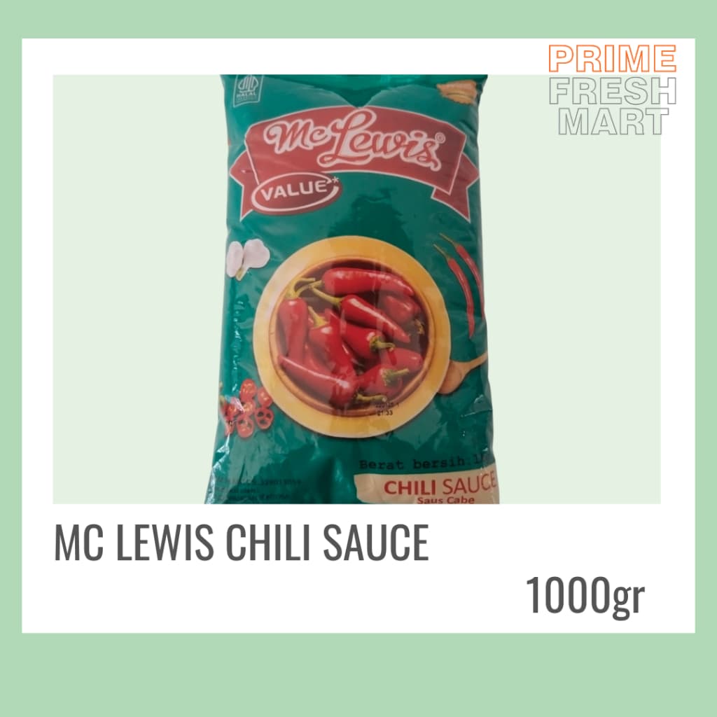 Mc Lewis Chili Sauce Kemasan  1kg