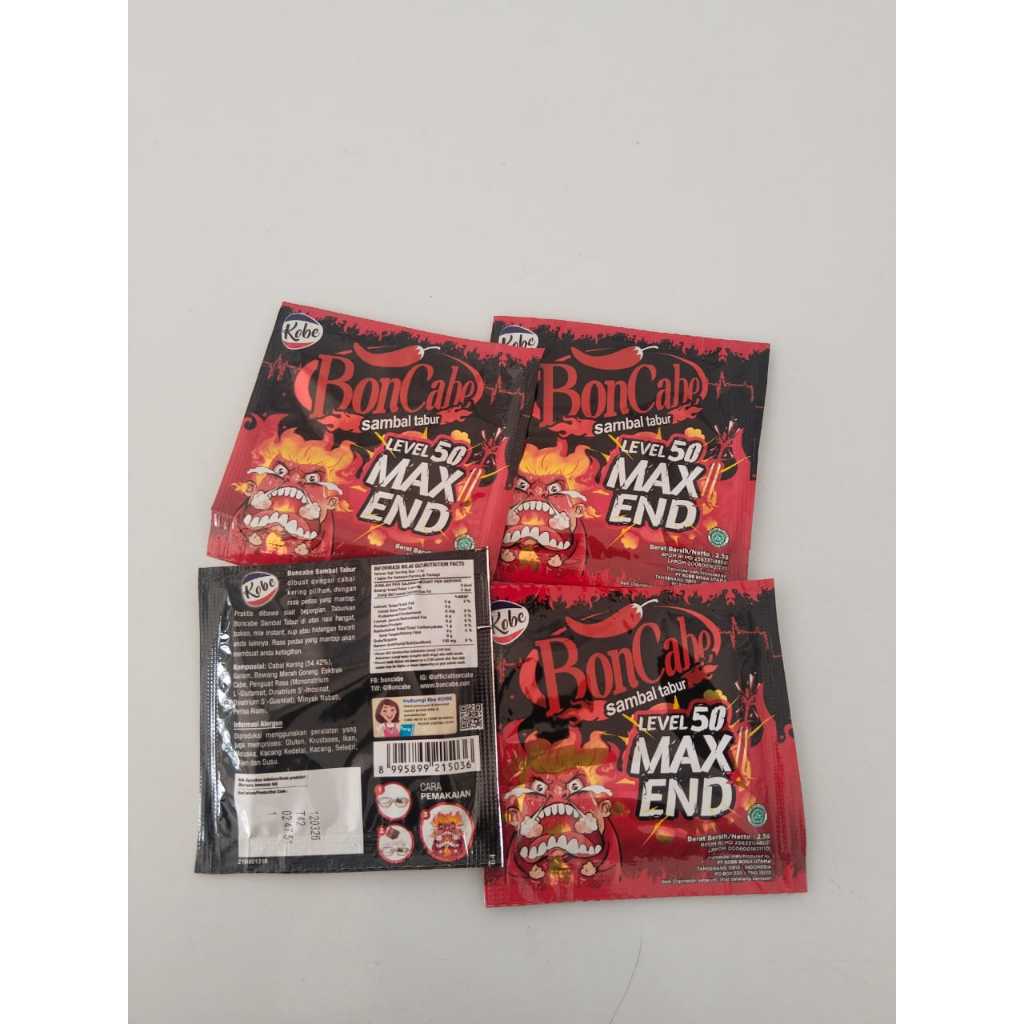 Kobe Boncabe Level 30 Dan 50Kemasan Sachet - foto 4