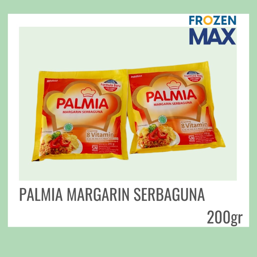 Palmia Margarin Serbaguna Kemasan  200gr